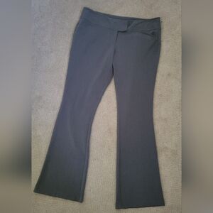 Vanity Juniors Charcoal Grey High Waisted Bootleg Dress Pant